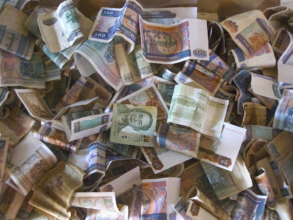 barmské peníze